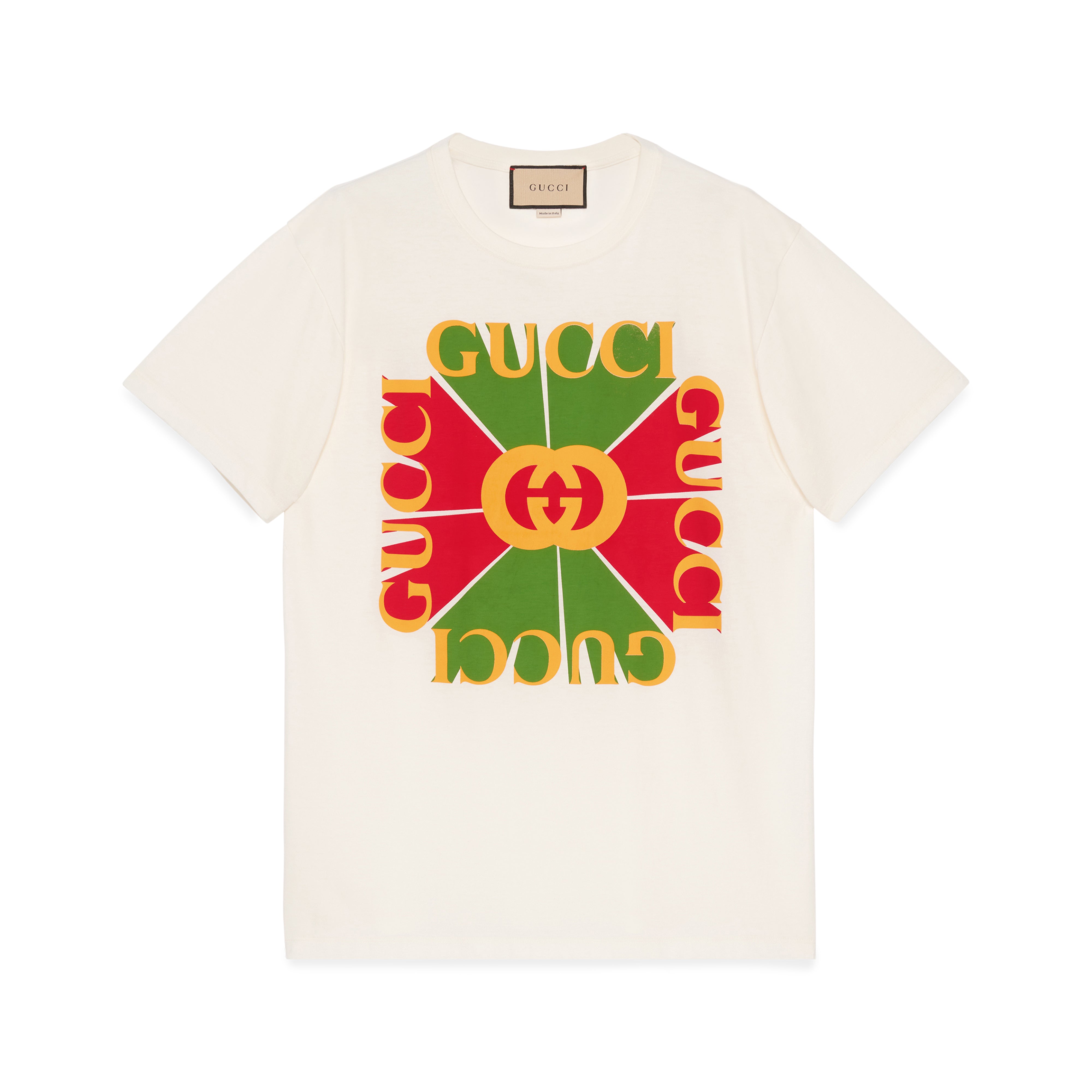 Gucci Women's Vintage Logo Print T-shirt (White) | Dover Street Market  E-Shop – DSML E-SHOP
