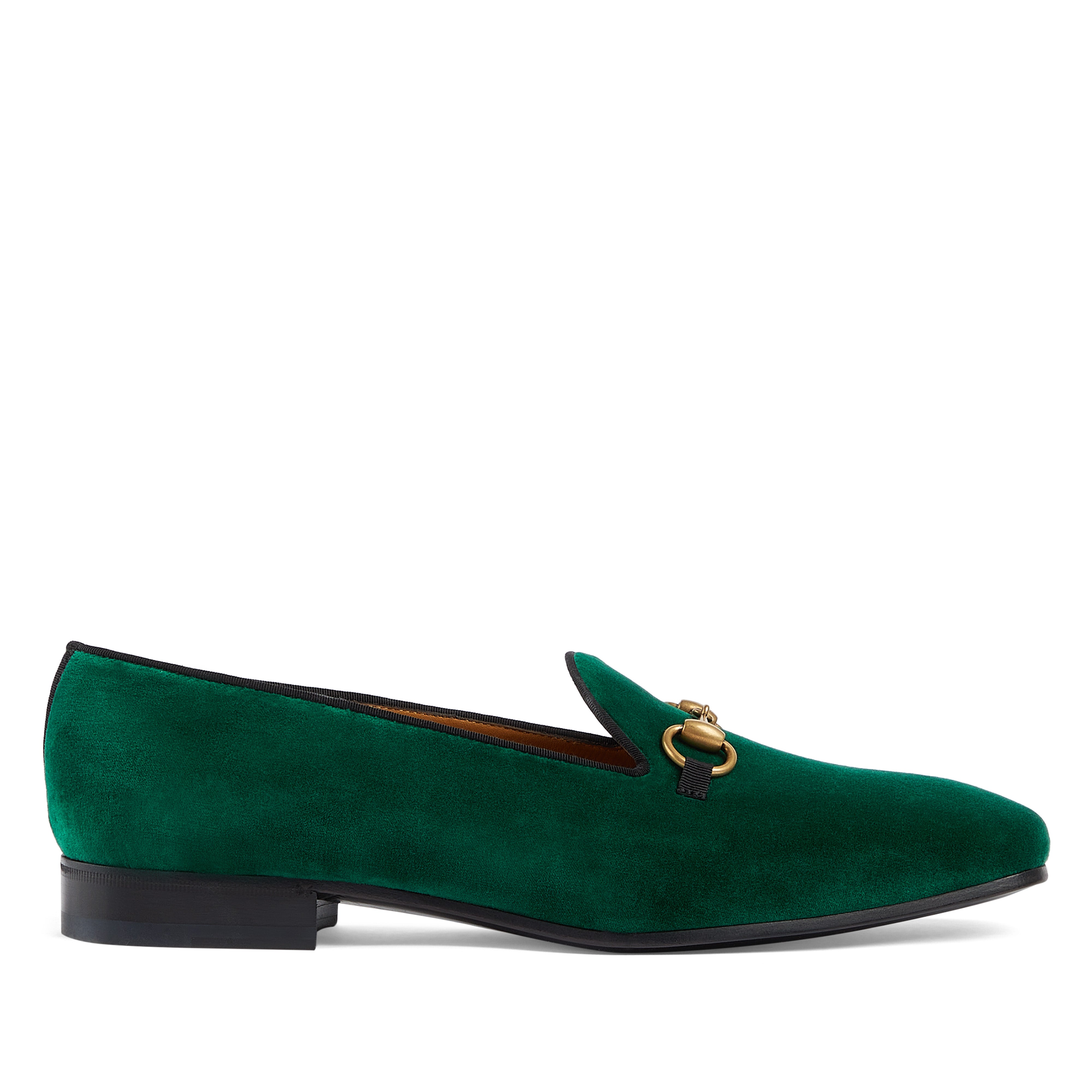 Gucci Men's Loafer With Horsebit (Green Velvet) | Dover Street Market  E-Shop – DSML E-SHOP