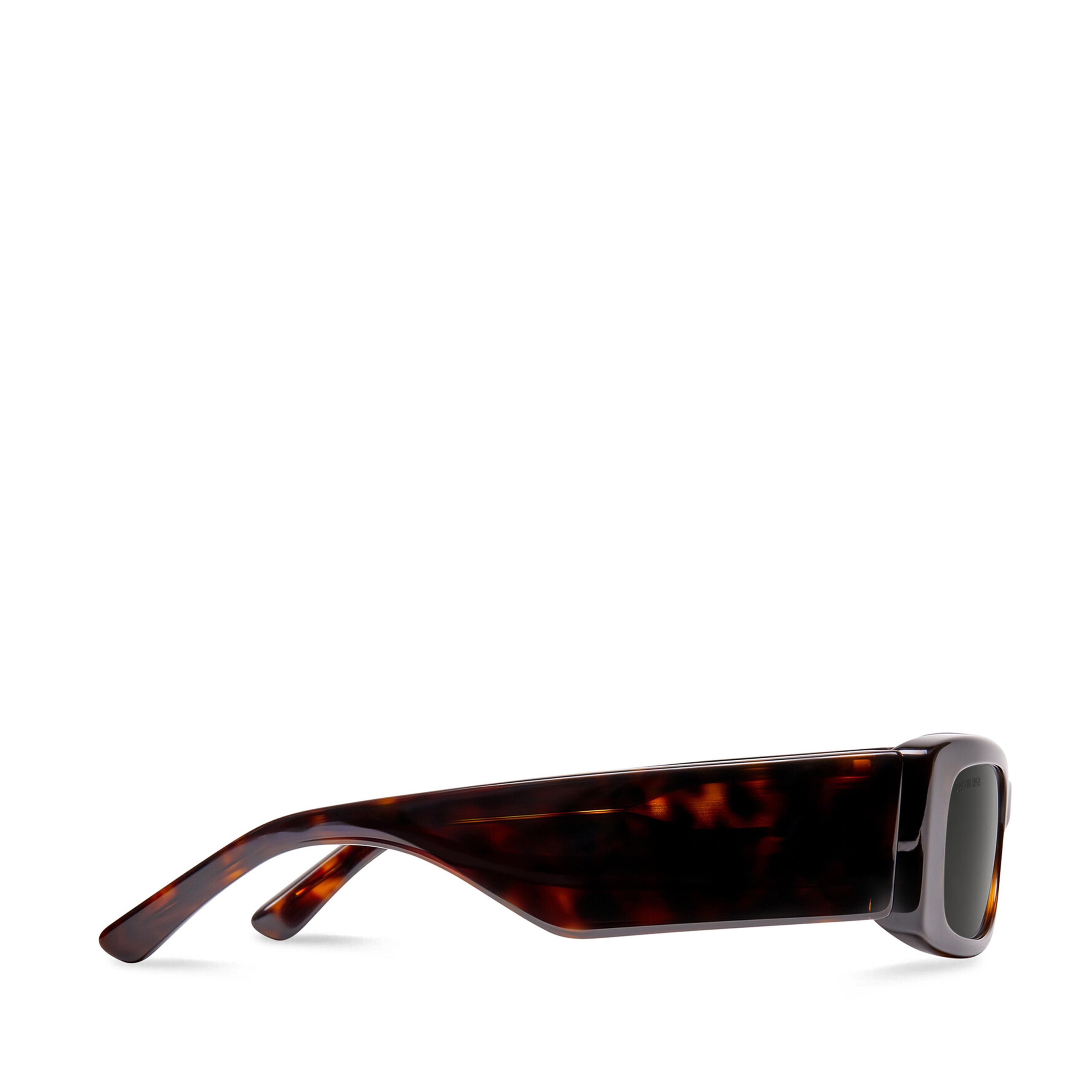 Balenciaga  Thick Square Acetate Gray Dark Sunglasses with Gray Lenses   Sunglasses  Balenciaga Eyewear  Avvenice