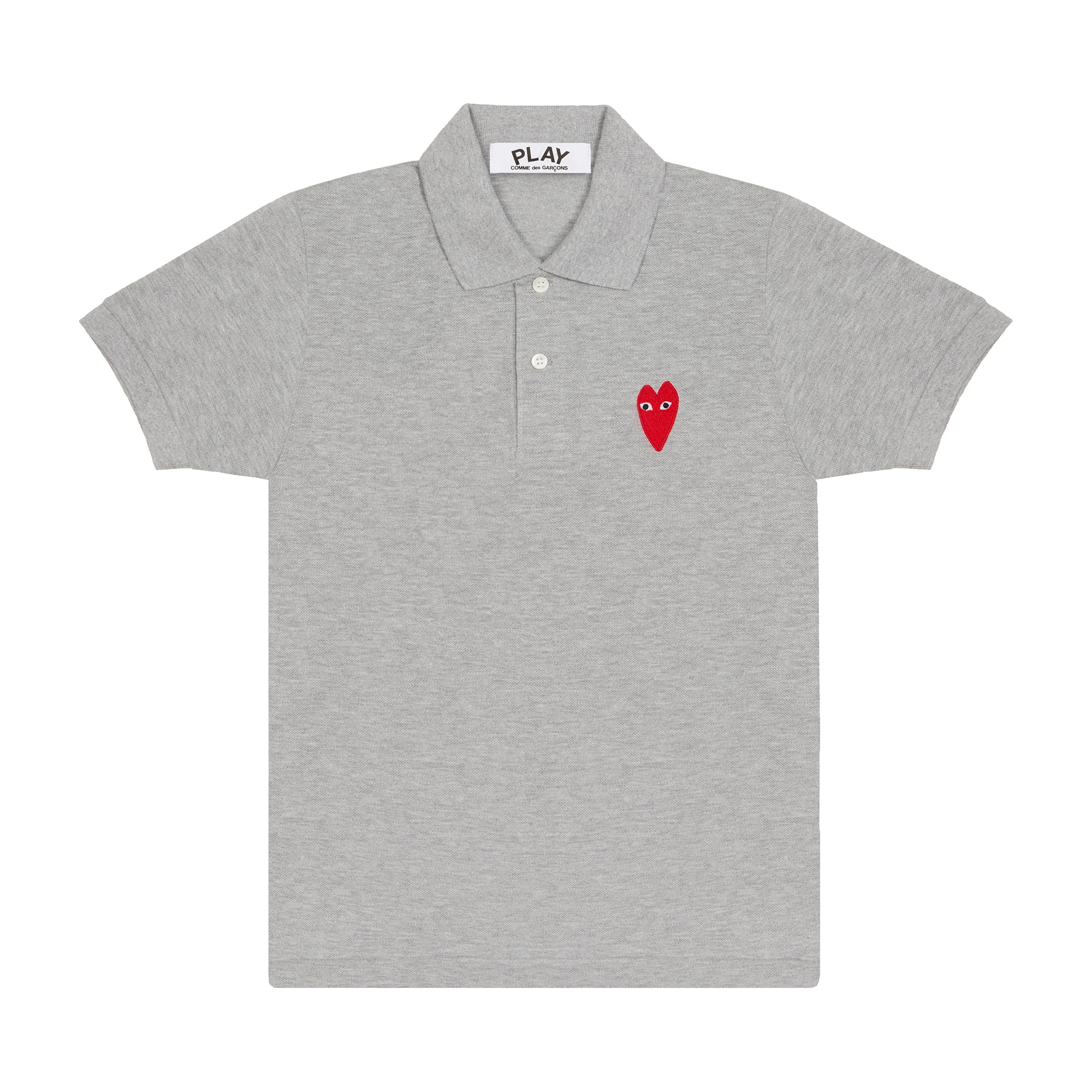 white cdg polo