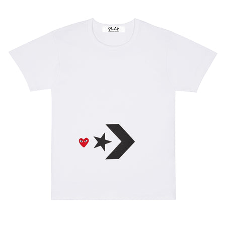 Play - Converse x PLAY T-Shirt (White) | Dover Street Market E-Shop – DSML  E-SHOP