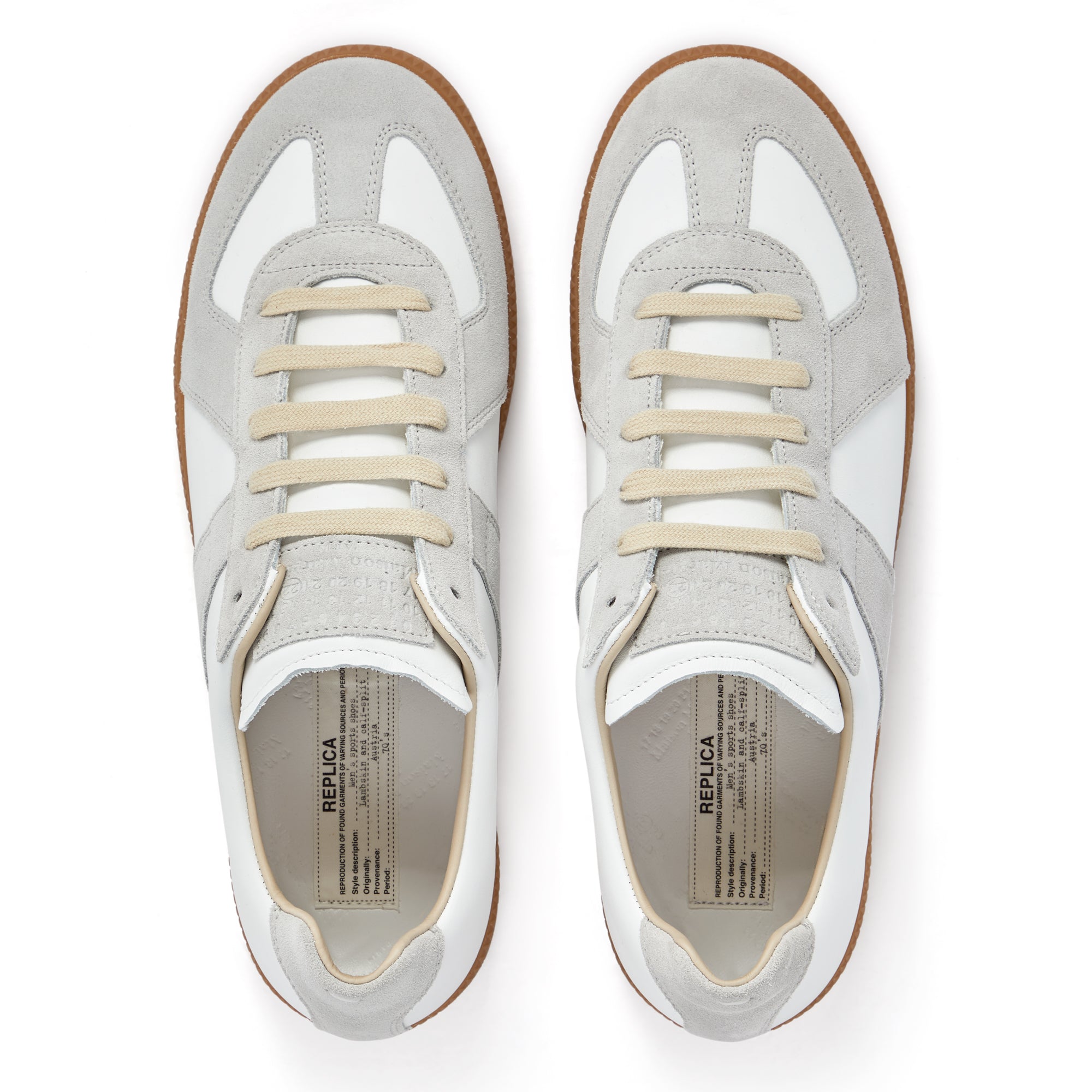 Maison Margiela Men's Replica Sneakers (Off White) | Dover Street Market  E-Shop – DSML E-SHOP