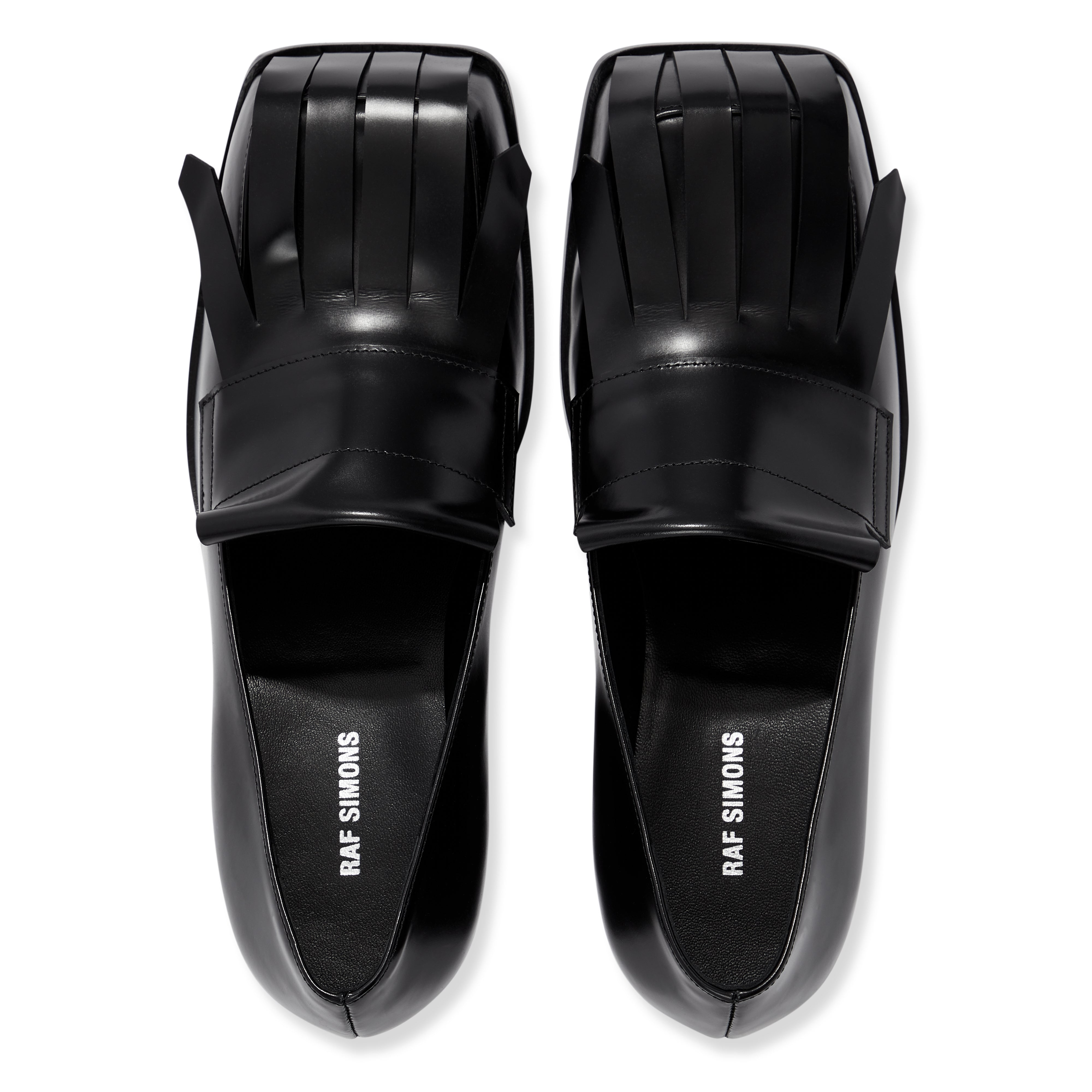 国内外の人気！ Raf Simons 10AW Monk Strap Loafers paradise.edu.pe