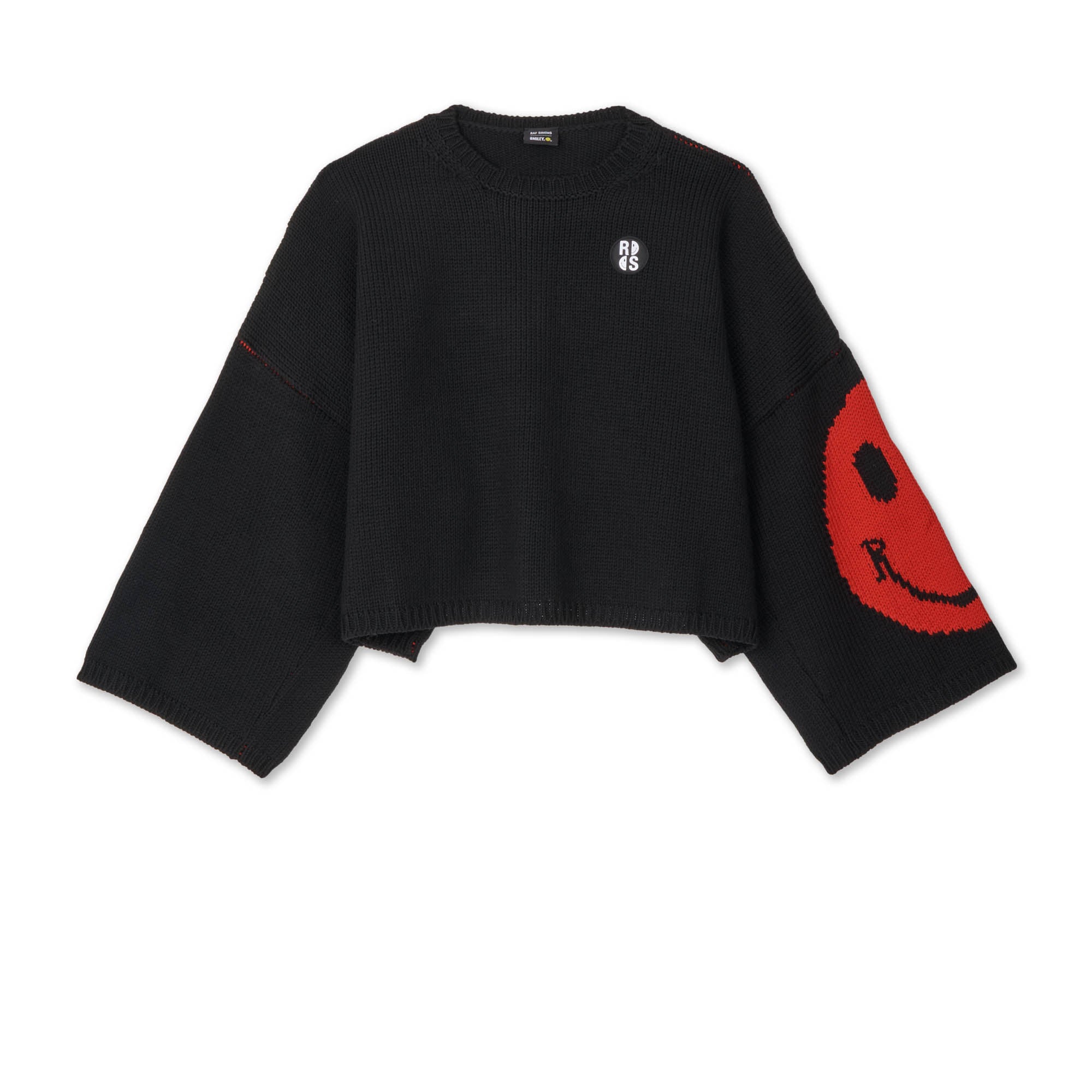 Raf Simons 》オーバーサイズ パッチ ニット XS パープル - ニット ...