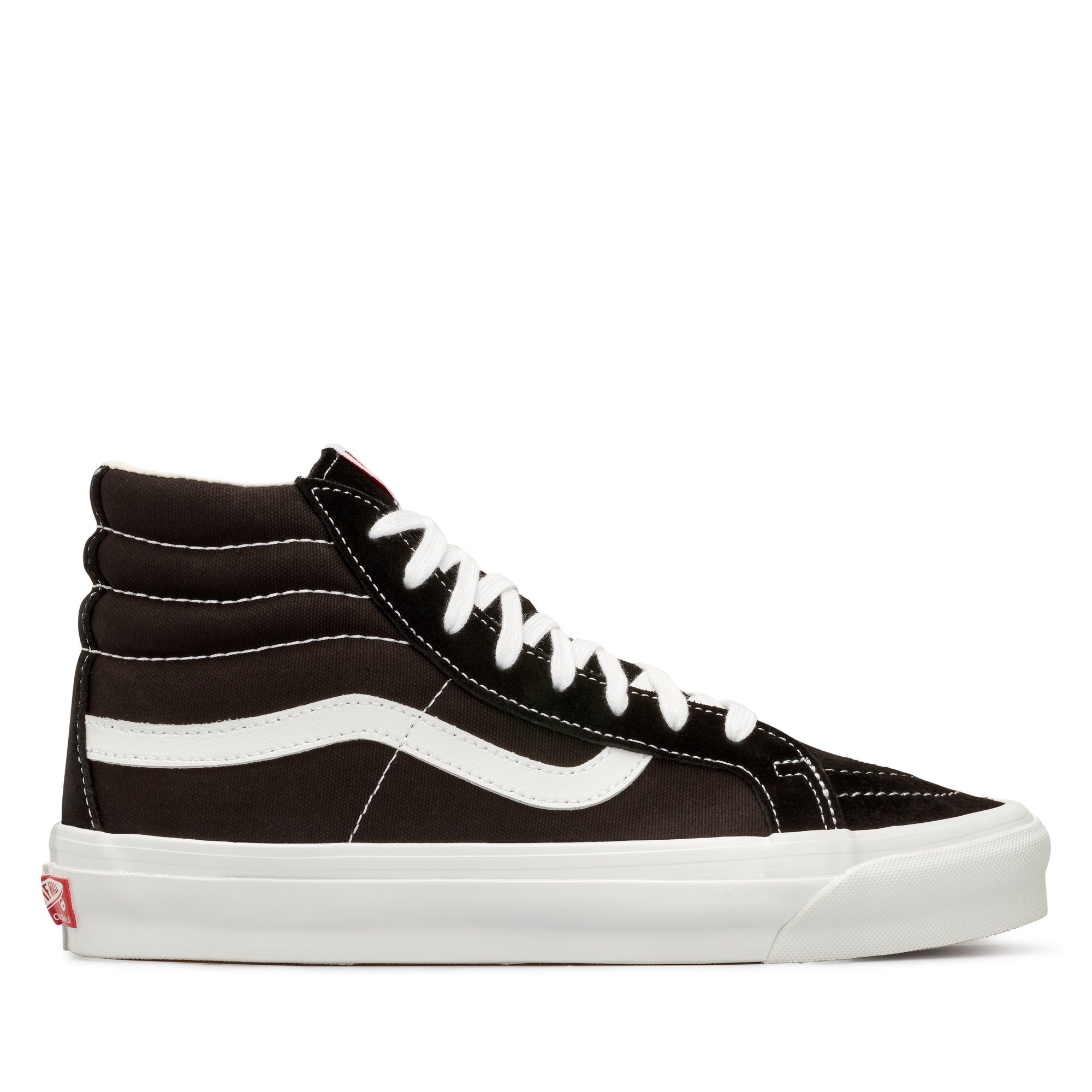 vans sk8 hi black suede mono