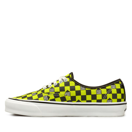 yellow vans on