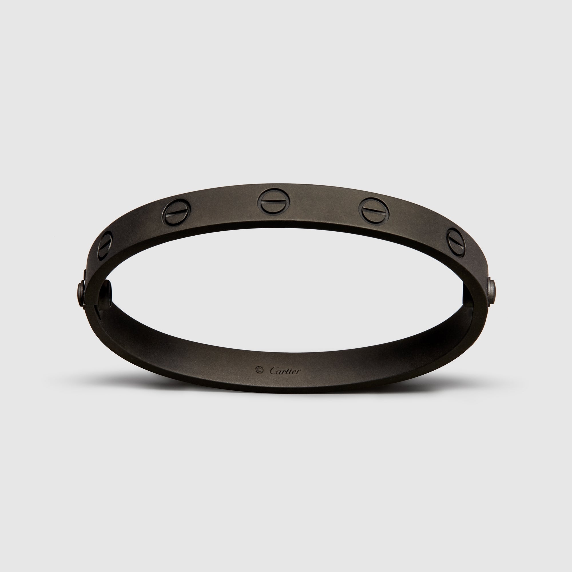 black cartier love bracelet rubber