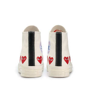 comme de garcons converse multi heart