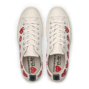 comme de garcons converse multi heart