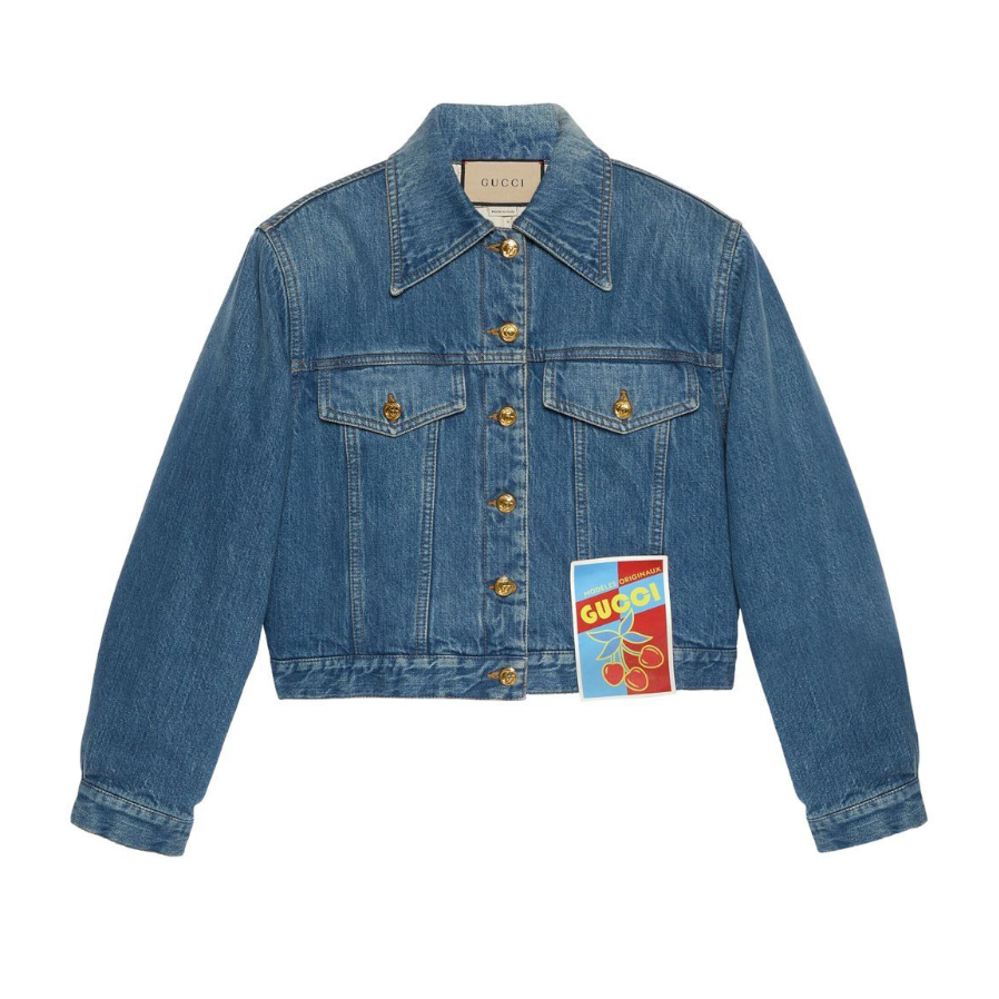 GUCCI - Women's Denim Jacket - (Blue Denim) – DSMS E-SHOP