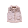 Chaleco de algodón grueso para niñas,abrigo de bebé, chaqueta cálida de invierno