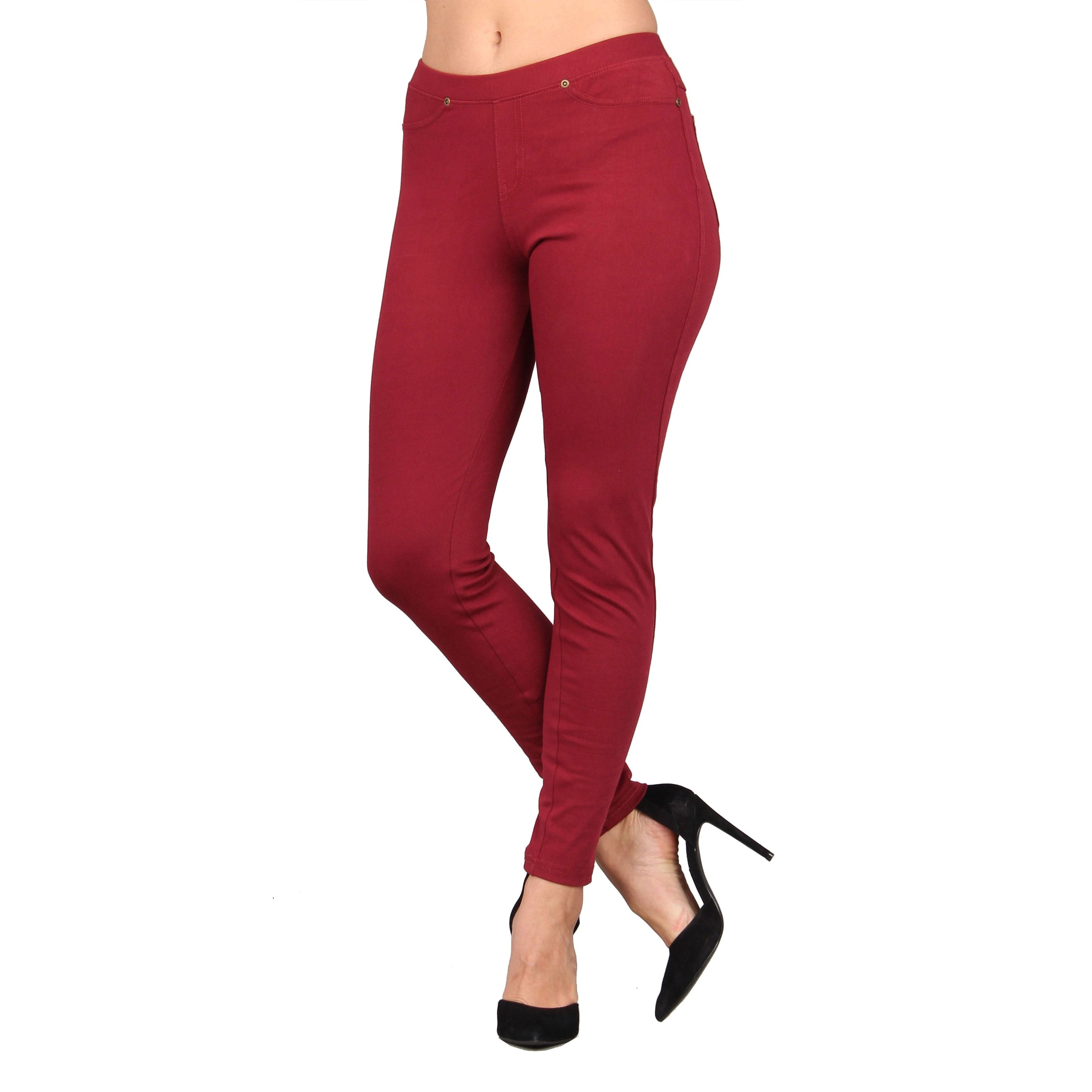 Women's Solid Denim Jeggings — Lildy.com