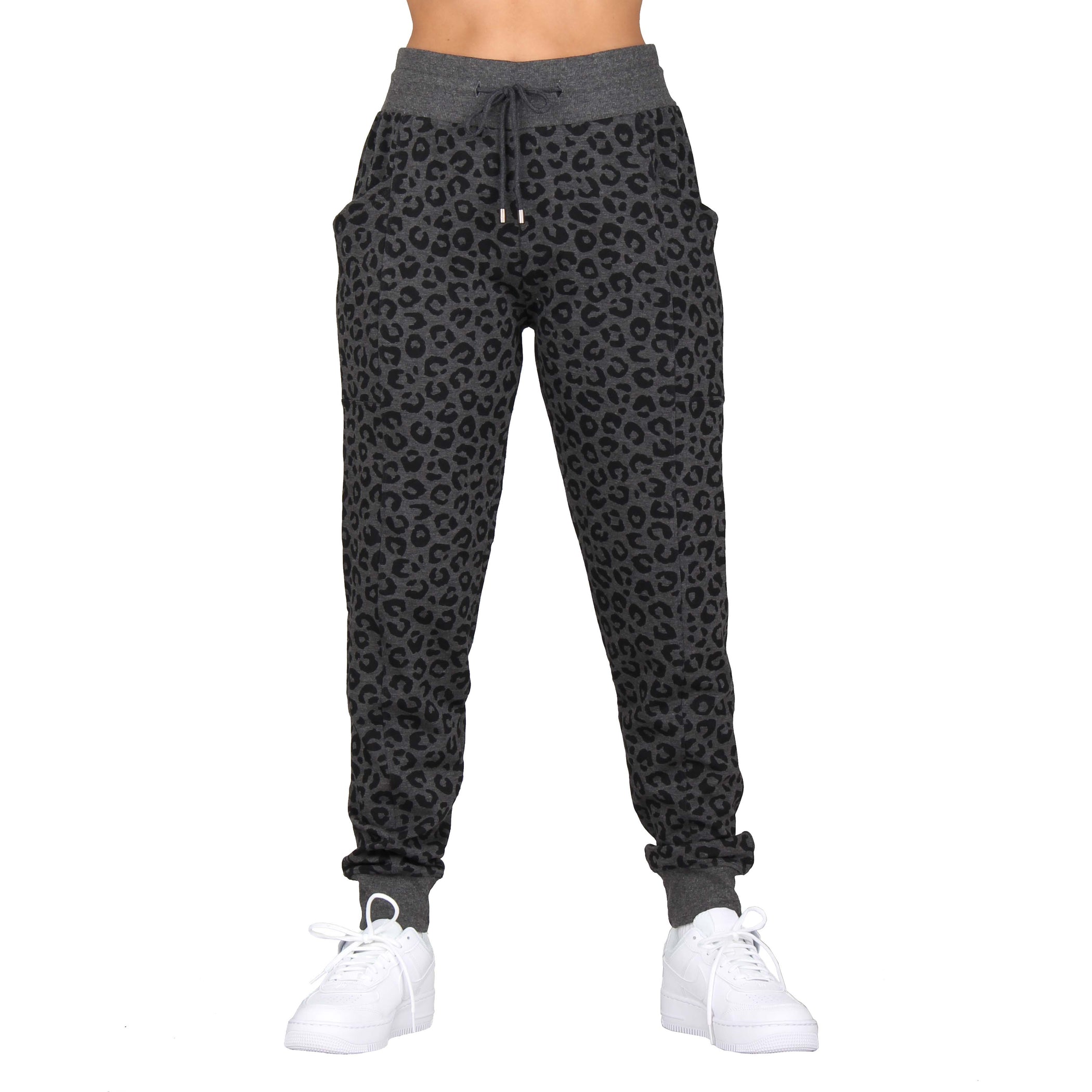 Printed Fleece Jogger Pants — Lildy.com