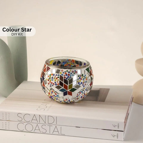 Candle Holder Colour Star DIY Kits