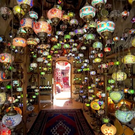 History and Technology Of Creating Famous Turkish Mosaic Lamps