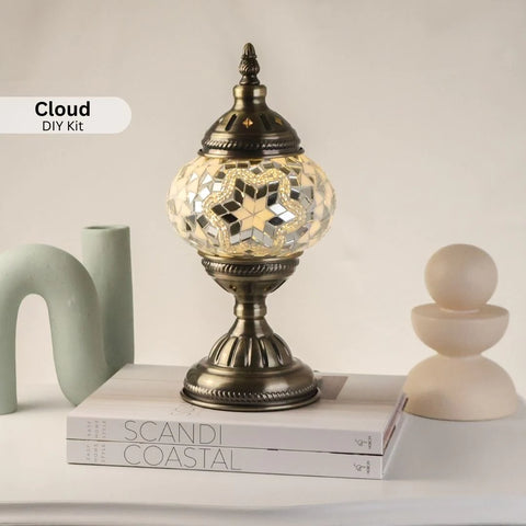 Cloud Mosaic Table Lamp DIY Kit