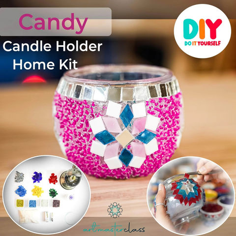 Candy Candle Holder Home Kit
