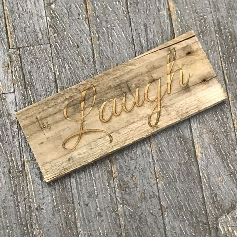 Engraved Wooden Signs