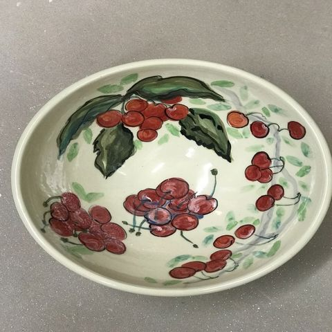 Hand Painted Ceramic Bowl