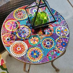 How To Make A Mosaic Table