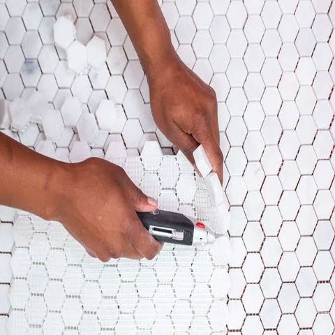 Installing Mosaic Tiles