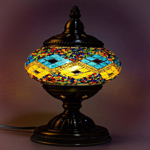 Mosaic Table Lamp Home Kit