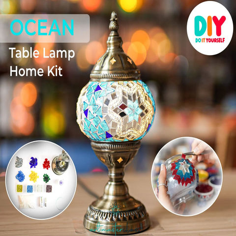 Ocean Table Lamp Home Kit