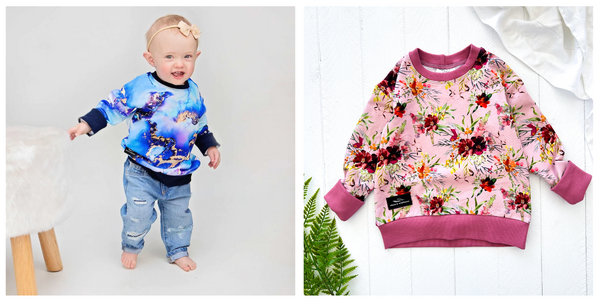 Wheat and Wildflower Grow With Me Lounge Sweaters