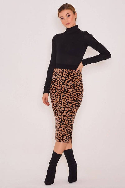 ZIBI LONDON MAYA KNIT SKIRT