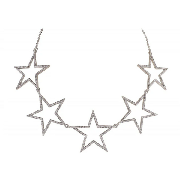 Loverocks 5 Star Crystal Collar 