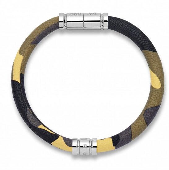 Camo Leather Bracelet