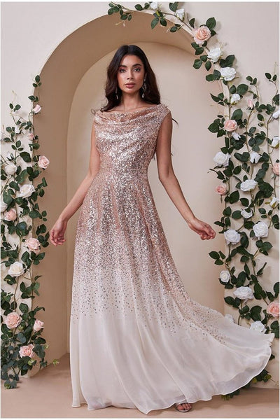 Champagne Bridesmaid Dress