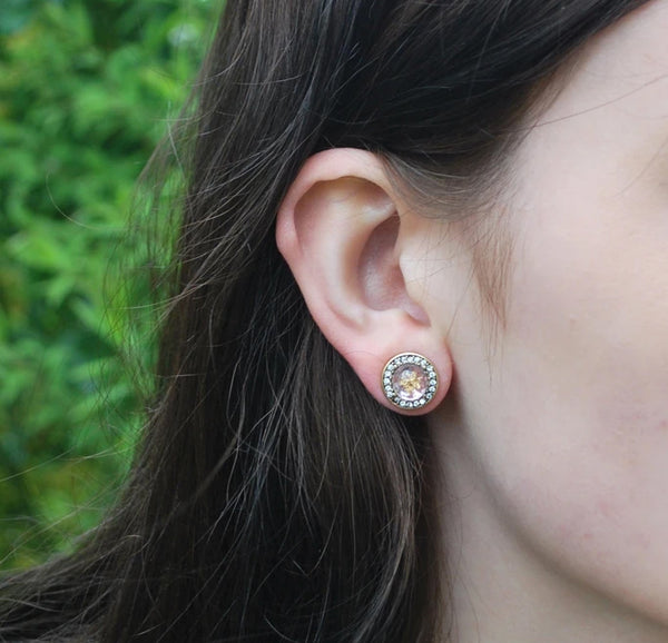 Simple Crystal earrings
