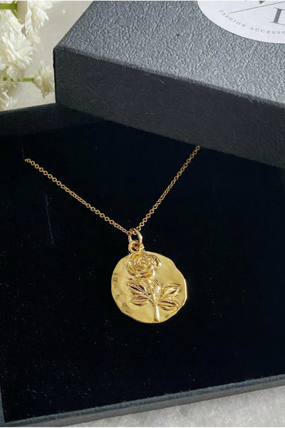 Wisteria London Rosalie Gold Coin Necklace