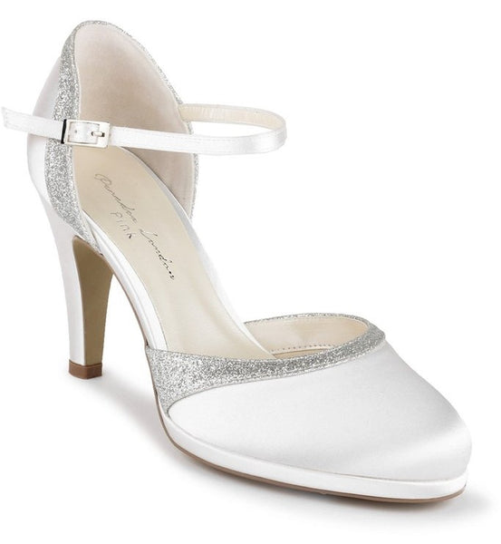 Satin & Glitter bridal shoes