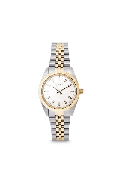 Silver Gold Women's Watch