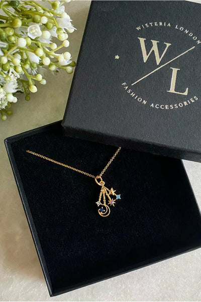 Wisteria London Shooting Star Necklace 