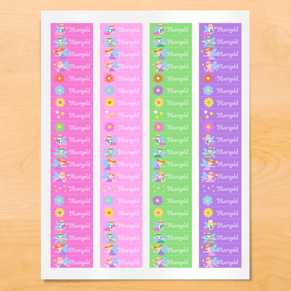 Mermaids Personalized Mini Kids Waterproof Labels – Art Appeel