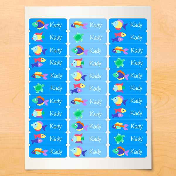 Birdie Personalized Labels / Kids Labels / Art Appeel