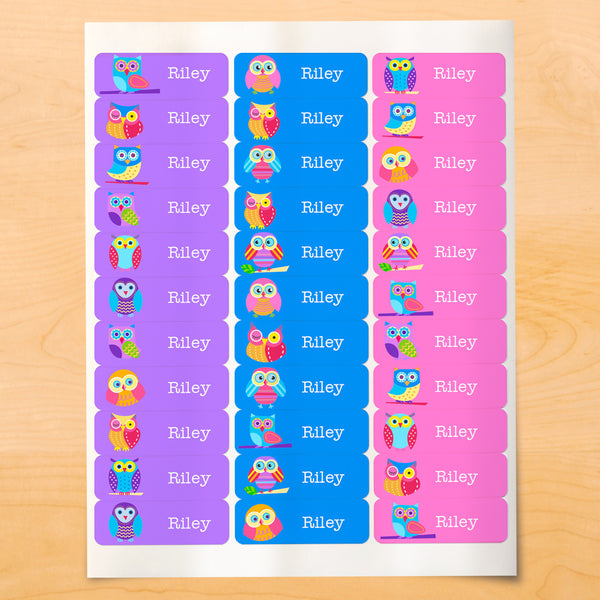 Good Knight Personalized Rectangle Kids Waterproof Labels – Art Appeel