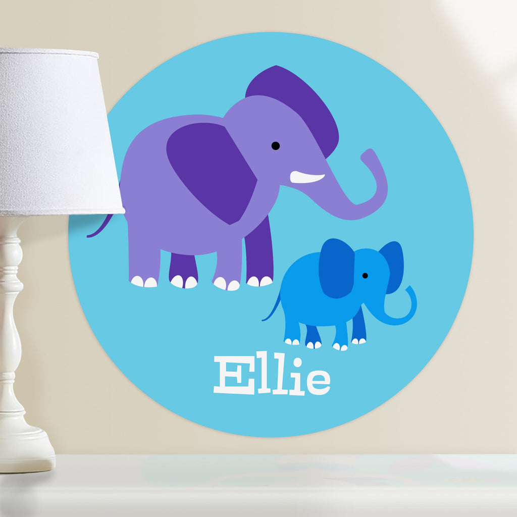 blue elephant lamp