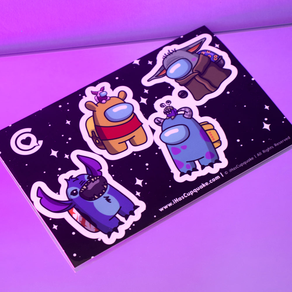 Purple Palace Sticker Sheets – Kawaii Babe