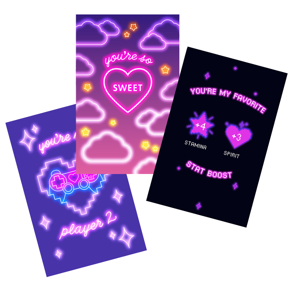 XOXO Valentine Cards (Digital Download) – iHasCupquake