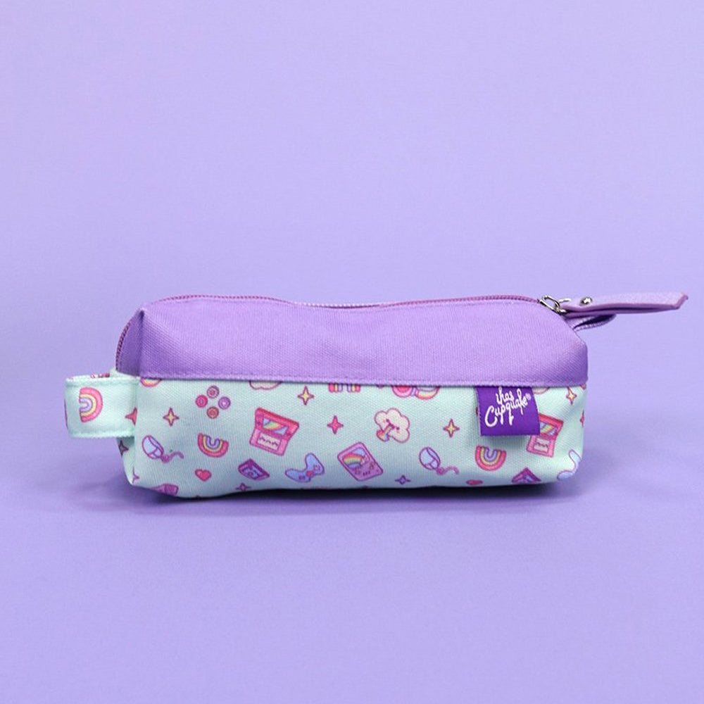 purple pencil pouch