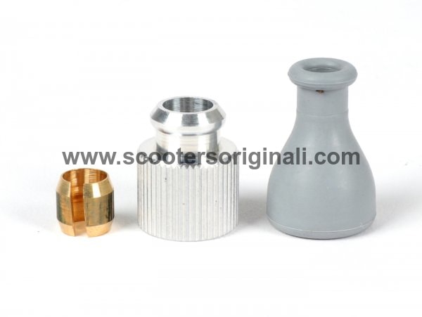 Vespa Speedo Cable Coupling Nut Set - Super Sprint Rally - BGM PRO