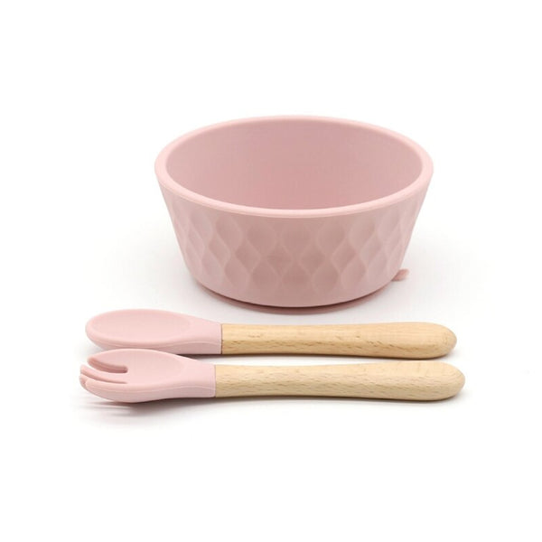 Guizmofy® Coffret Repas Bébé Complet Avec Assiette Ventouse Pour Bébé en  Forme De Crabe, Bol À Ventouse, Cuillère Bébé 1er Age, Micro Onde, assiette  silicone, ROSE (ROSE) : : Bébé et Puériculture