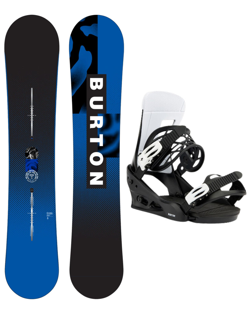 Burton Mission Blue Gray, Fijaciones snowboard