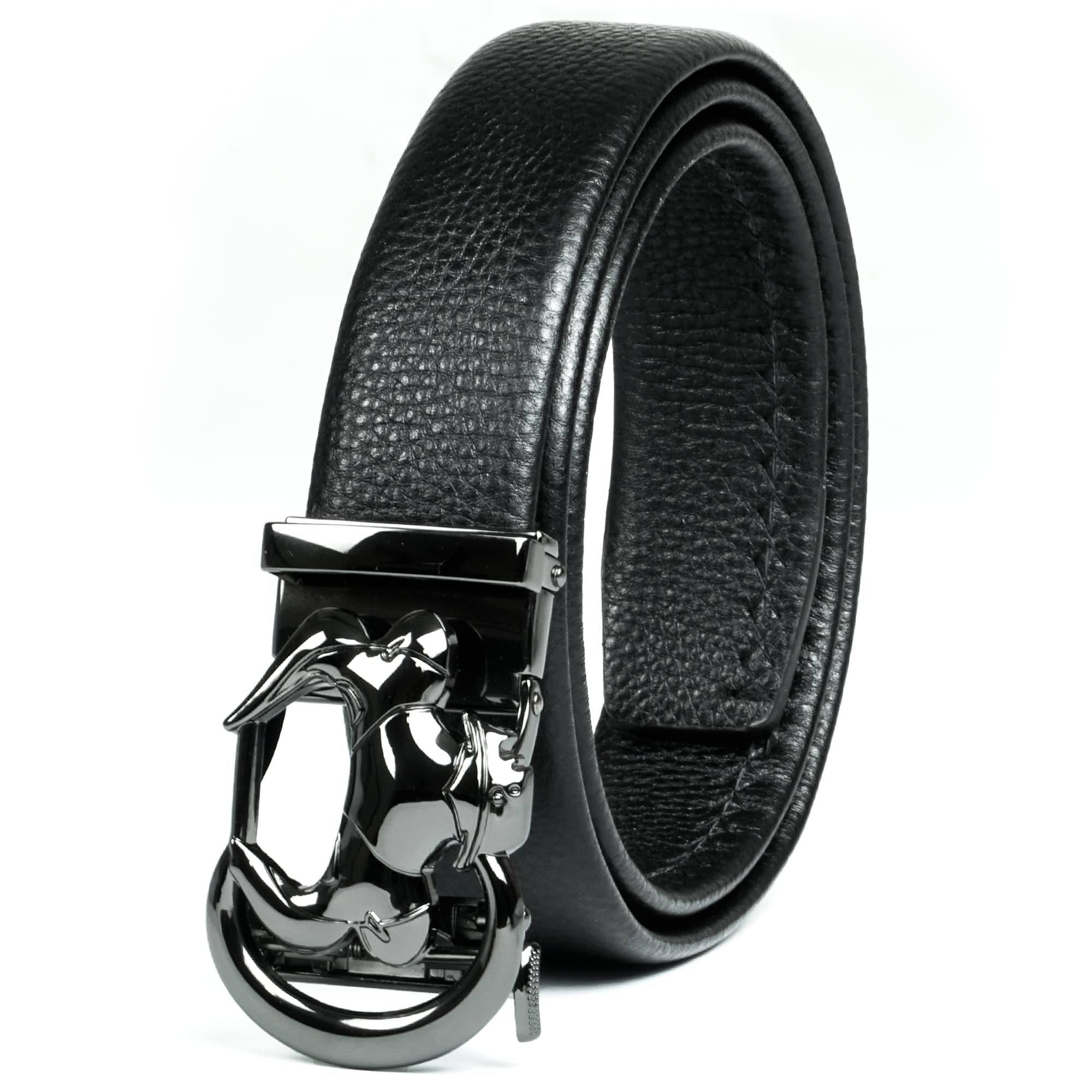 Shop Men's Ratchet Belt with Real Leather - Coipdfty