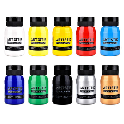 Foska 100ml 4 Colors Acrylic Pouring Paint - China Acrylic Pouring Paint,  Pouring Paint