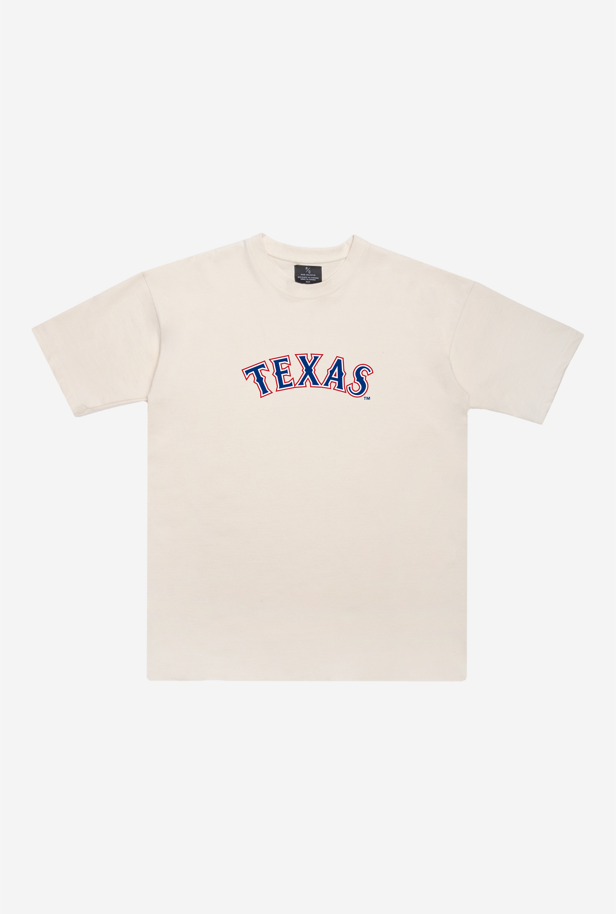 Texas Rangers Heavyweight T-Shirt - Natural
